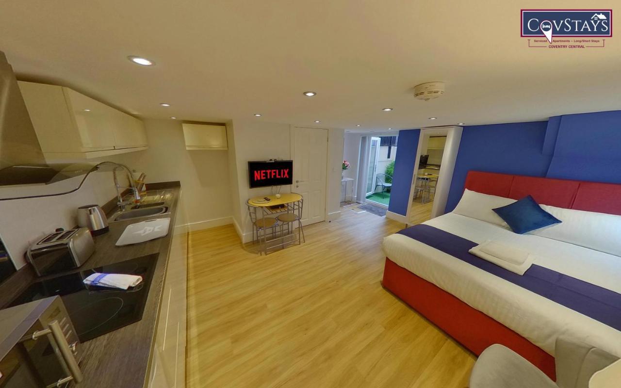 Cosy Escape - Studio Apartment In Coventry City Centre Bagian luar foto